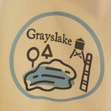 canvas tote, Grayslake Circle logo