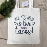 love + tacos tote