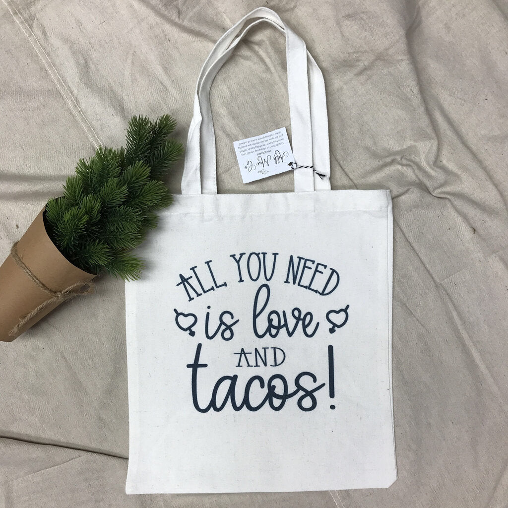 love + tacos tote